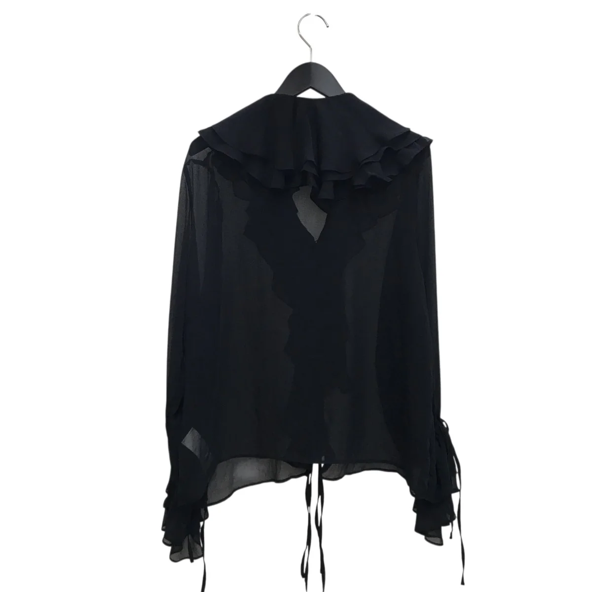 24SSAIRY RUFFLE OVER BLOUSEラッフルブラウス112410430160 - Image 2