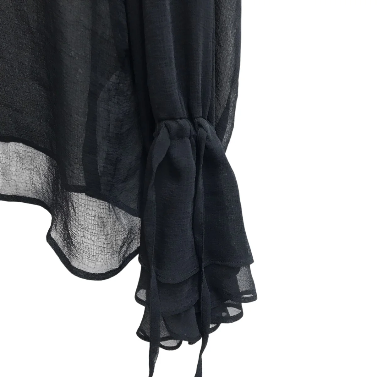 24SSAIRY RUFFLE OVER BLOUSEラッフルブラウス112410430160 - Image 6