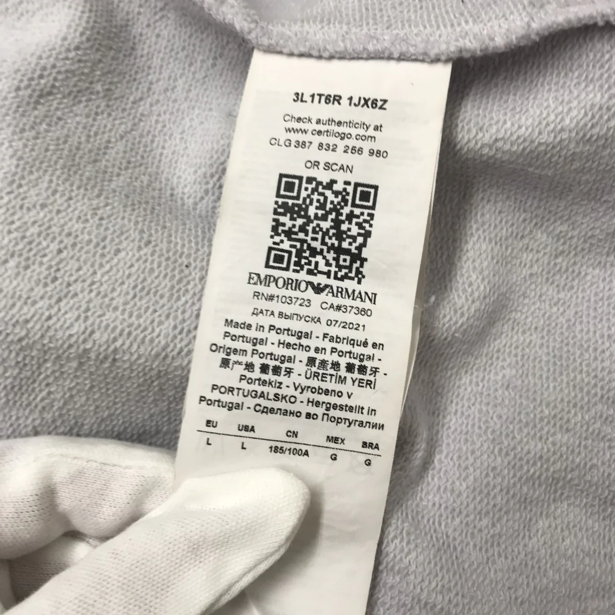 半袖スウェットTシャツ3L1T6R 1JX6Z - Image 4