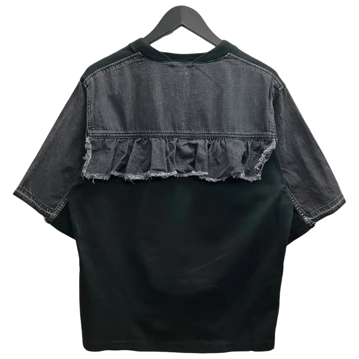 25SS デニムパーツ付Tシャツ - Image 3