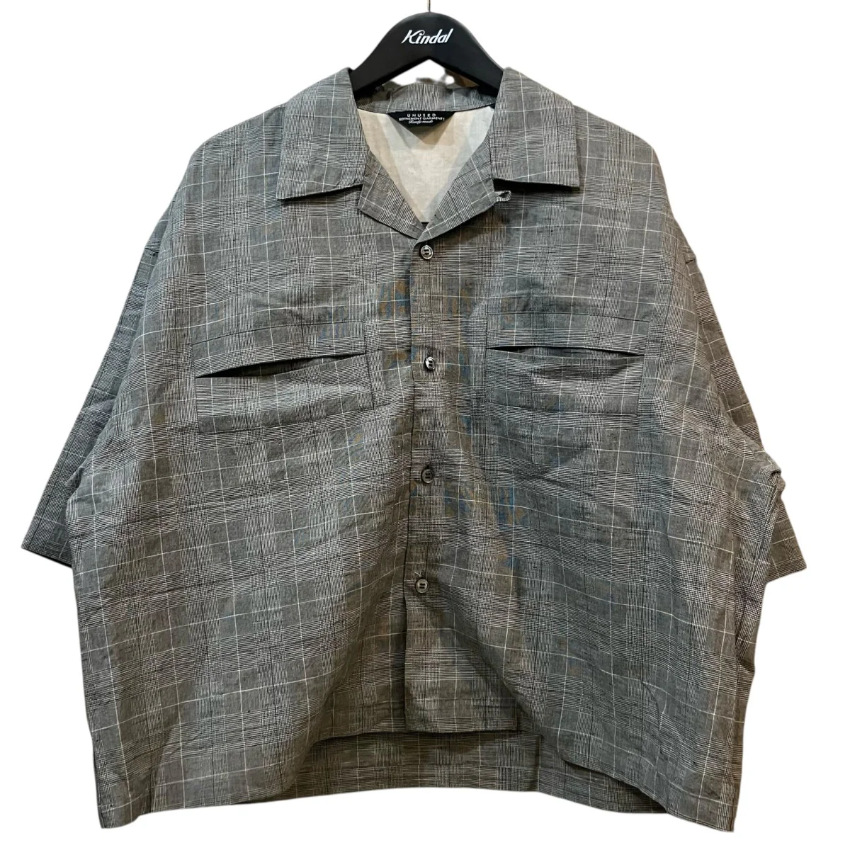 「glen check short sleeve shirt」グレンチェック半袖シャツUS1806