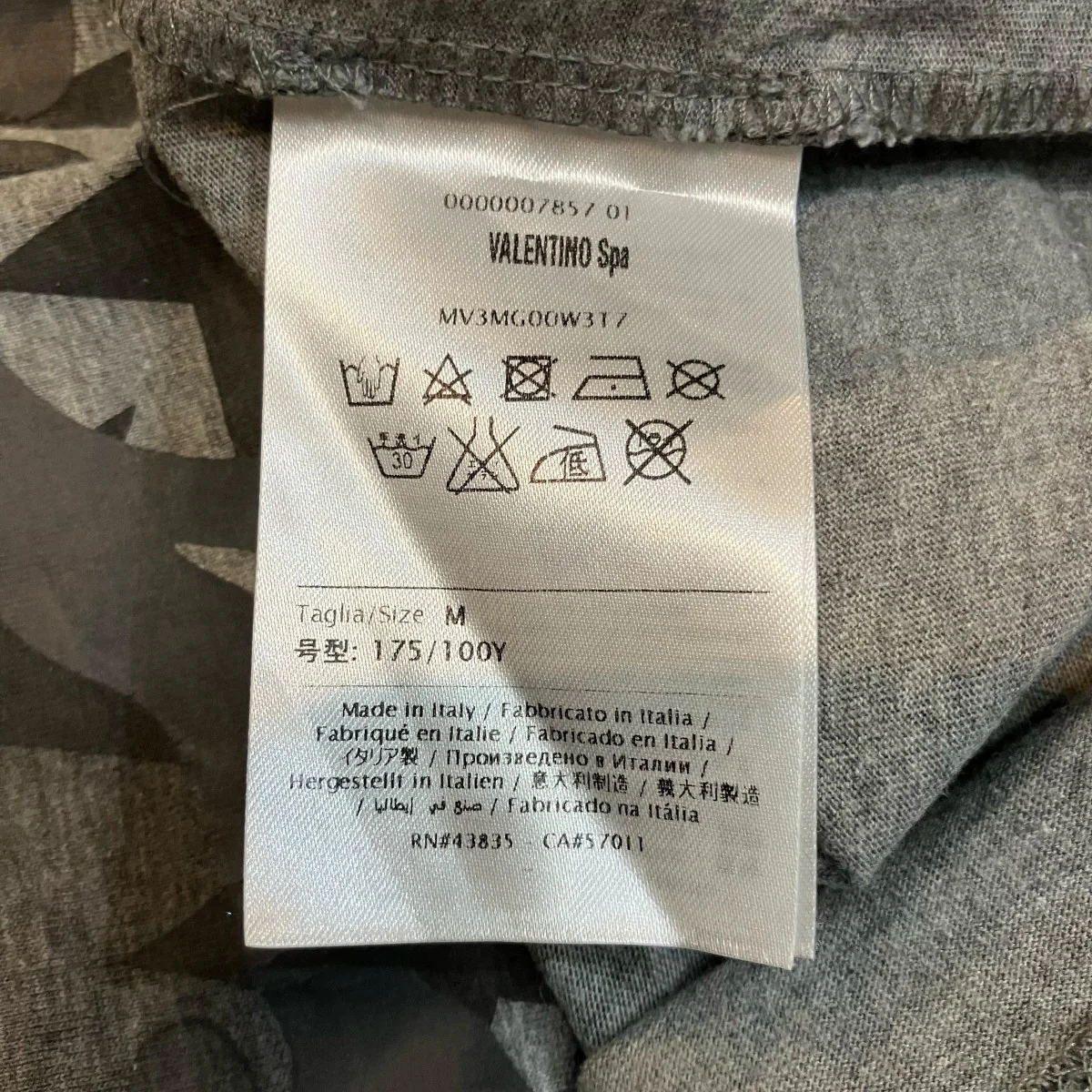 スター＆カモフラージュ柄プリントTシャツMV3MG00W3T7 - Image 6