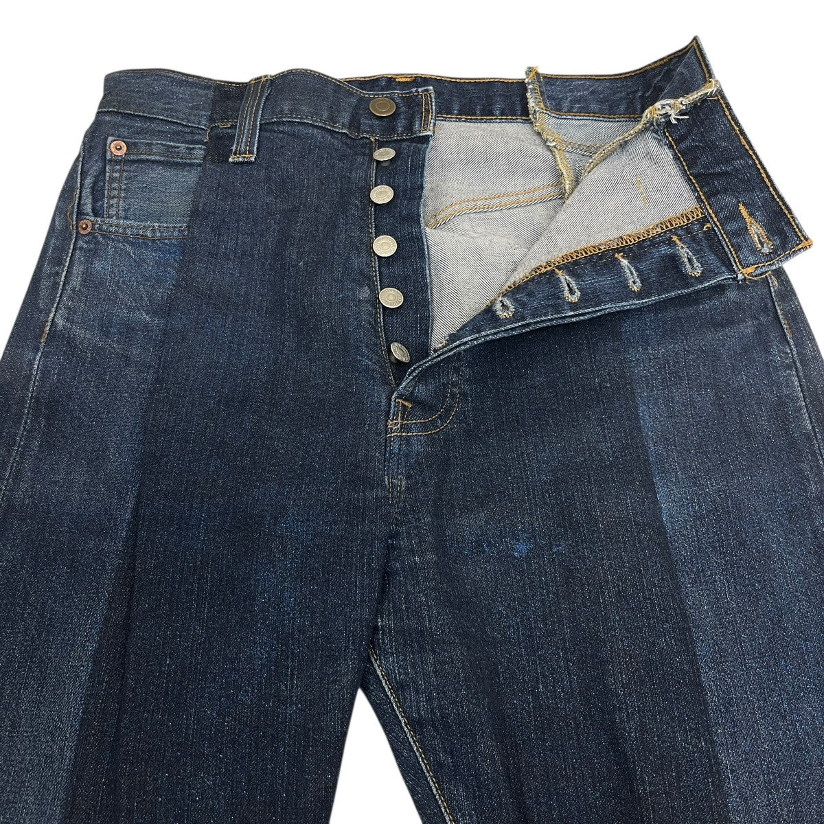 リメイクデニムパンツ‐ - Image 3