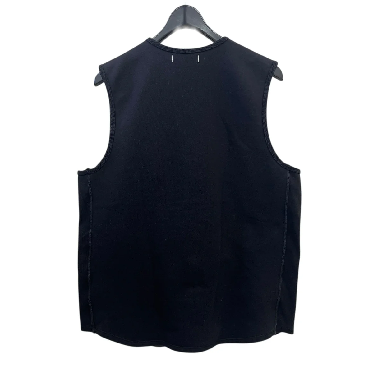 22SSALPINIST VEST COTTON SWEAT OVERDYED VW程度BVネックベストNN-V4104 - Image 2