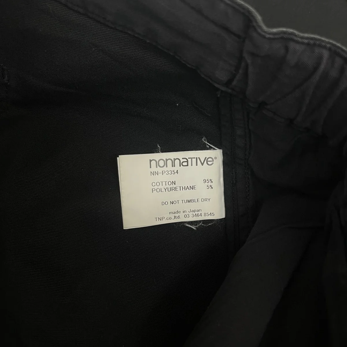 CYCLIST EASY RIB PANTS TAPERED FIT C P OXFORD STRETCHストレッチジョガーパンツNN-P3354 - Image 6