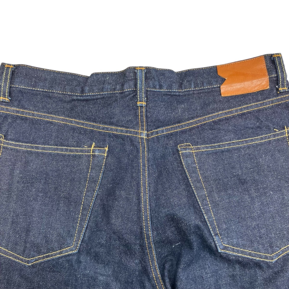 24ss「WIDE STRAIGHT KIMONO DENIM」ワイドストレートキモノデニムパンツA24A02PT01C - Image 4