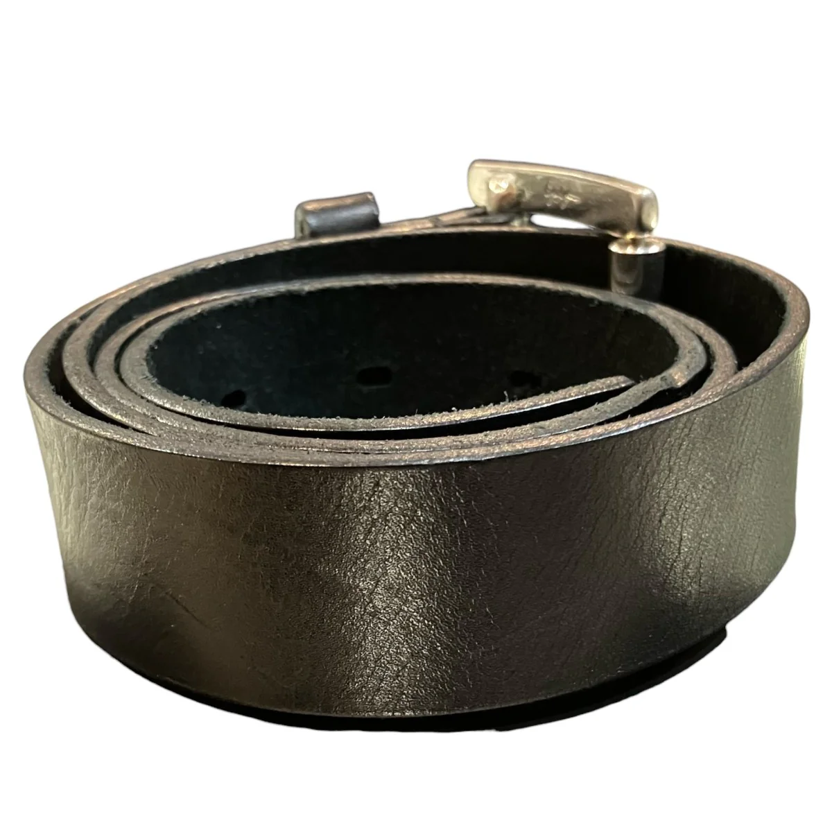 「MATT SOFT OIL LEATHER 30MM PLAIN BELT」レザーベルトHZ F01 766 1 02 - Image 4