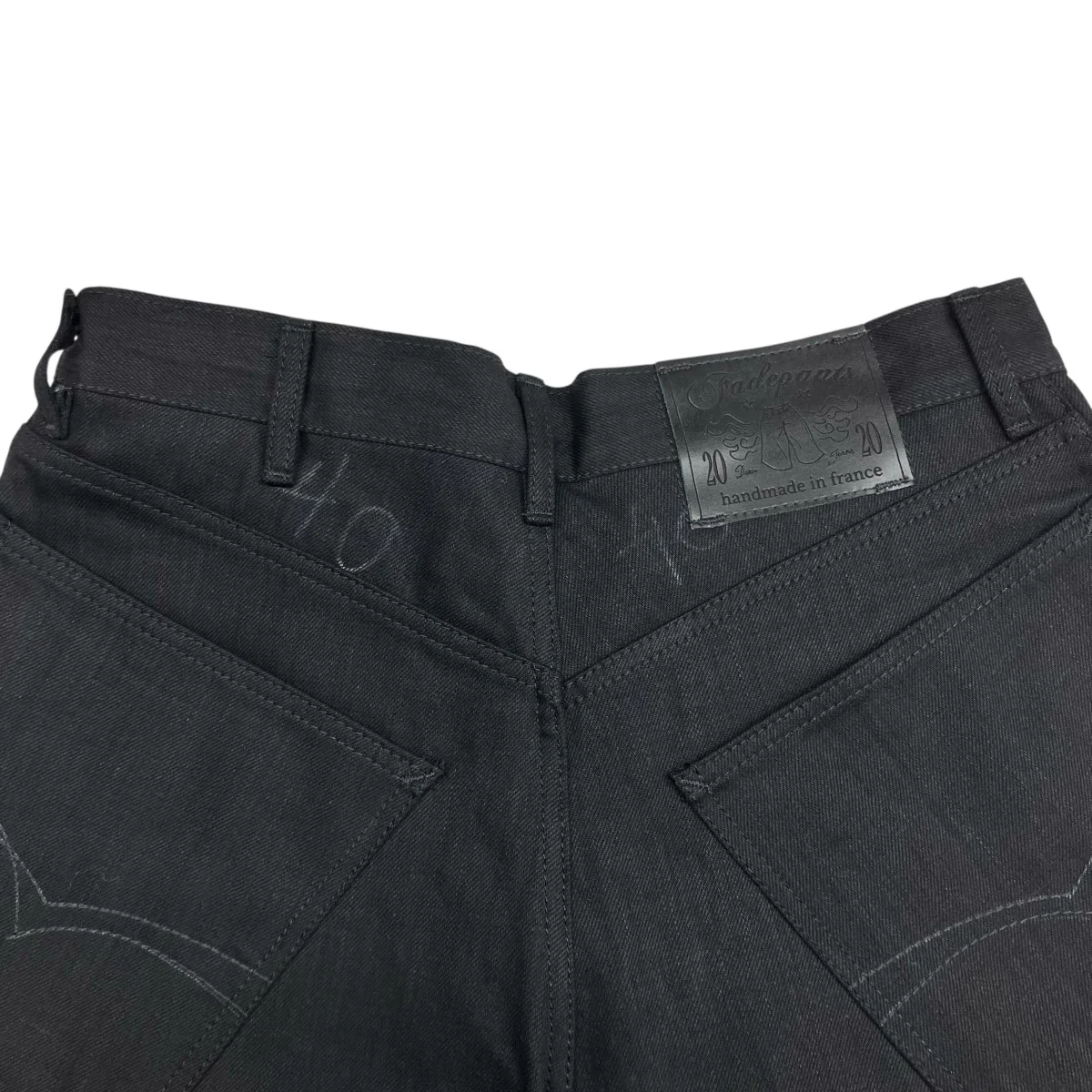 ブラックワイドショートパンツ - Image 4