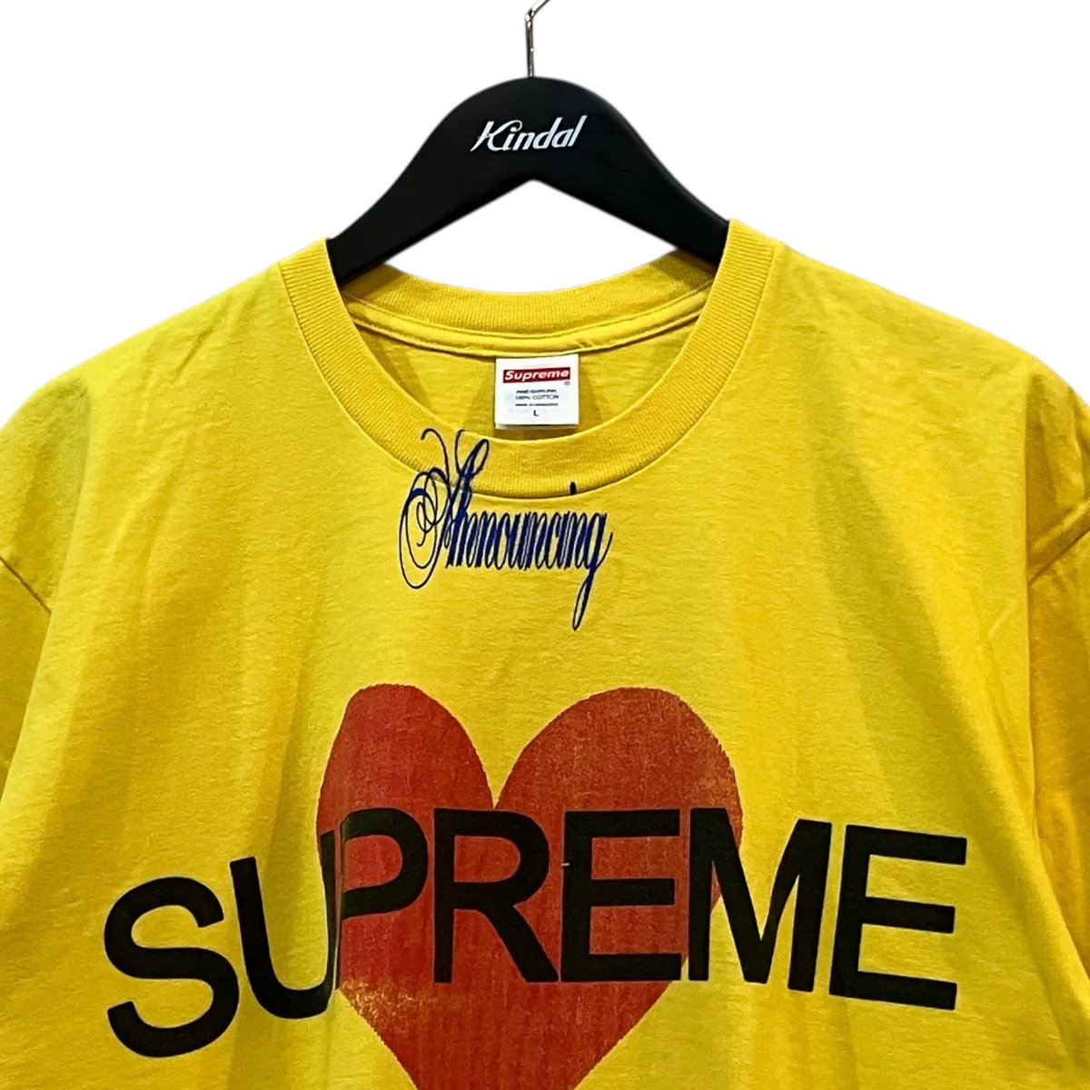 25SS「Annoucing Tee」Tシャツ - Image 3