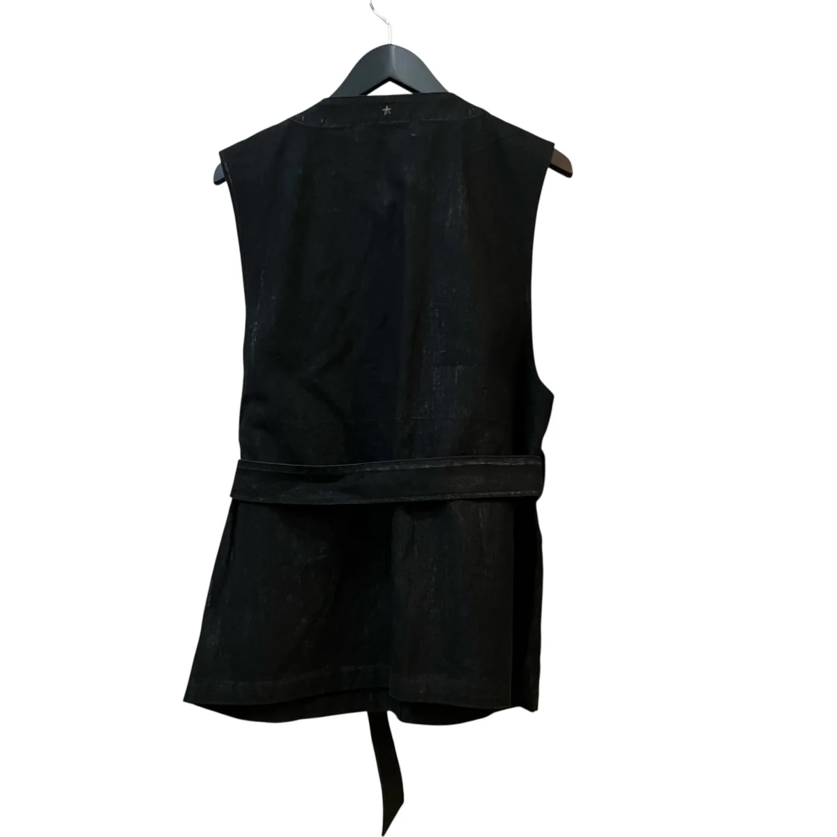 コットンデザインベストTIE VEST - Image 3