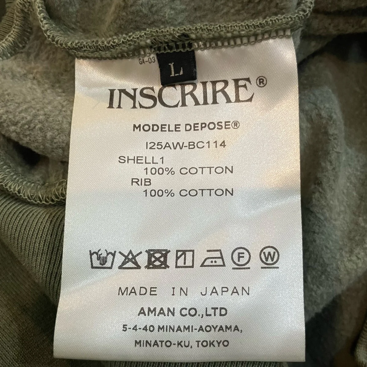 「Basic Zip Hoodie」ジップパーカーI25AW BC114 - Image 7