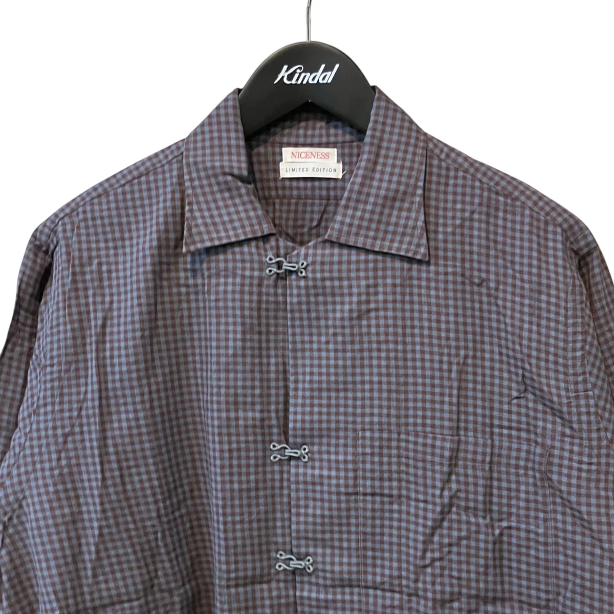「SWISH Hook Shirt」ホックチェックシャツNN1801Y14 - Image 3