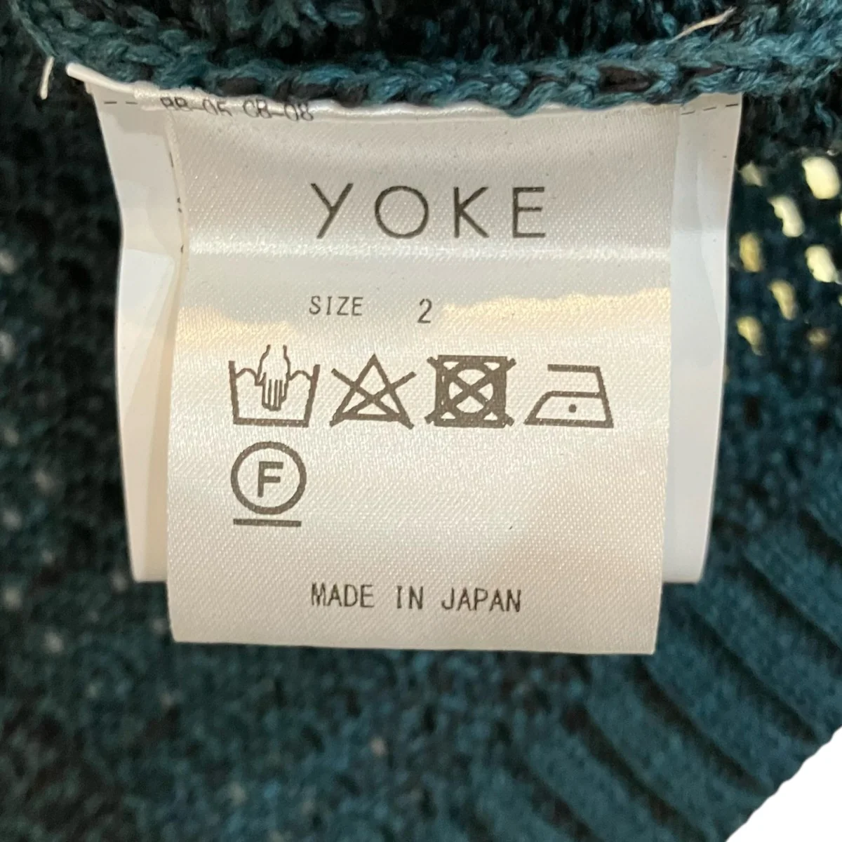 24SS「MESH KNITTED BUTTONED CARDIGAN」メッシュニットカーディガンYK24SS0676S - Image 6