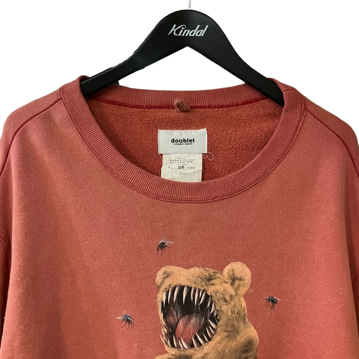 23AW「VIOLENT STUFF BEAR PRINT SWEAT」ベアプリントスウェット - Image 3