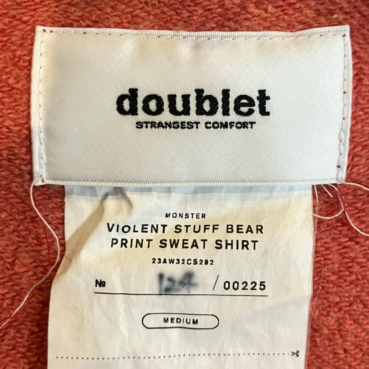 23AW「VIOLENT STUFF BEAR PRINT SWEAT」ベアプリントスウェット - Image 5
