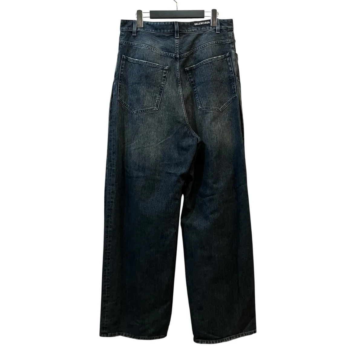 「DOUBLE FRONT WIDE LEG JEANS」デニムパンツ767979 - Image 2