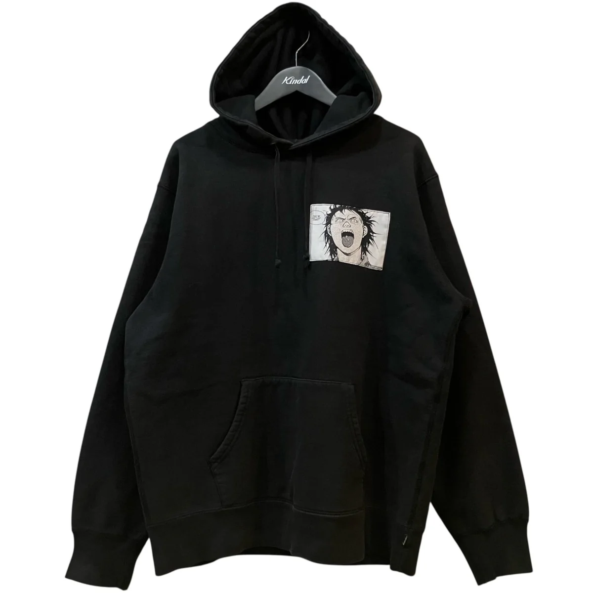 17AW「AKIRA Patches Hooded Sweatshirt」裏起毛パッチパーカー