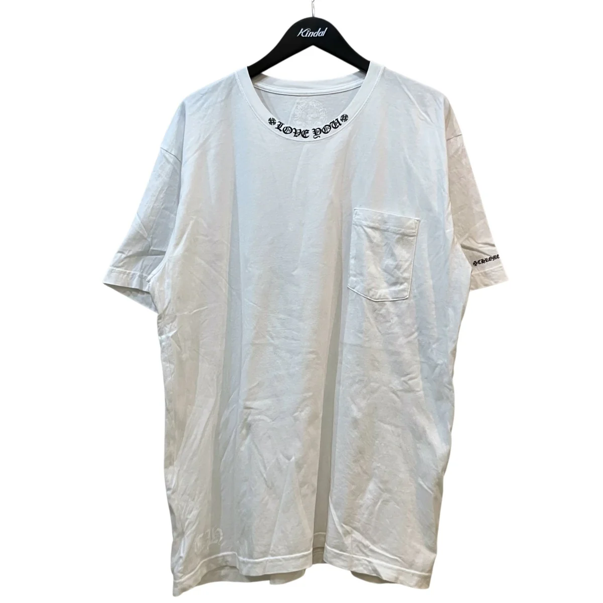 ネックロゴプリントTシャツ