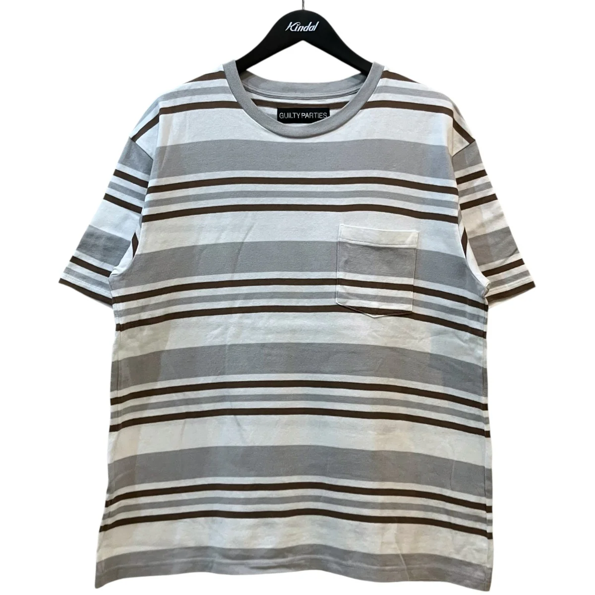ボーダーポケットTシャツ