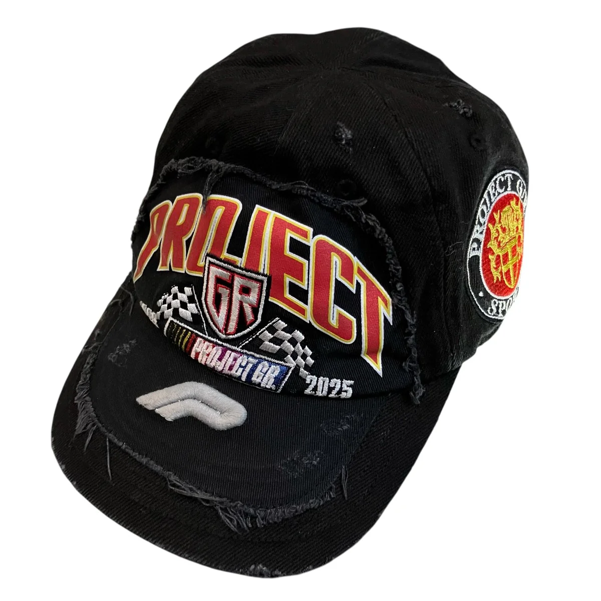 「UPCYCLED RACING CAP」再構築レーシングキャップ