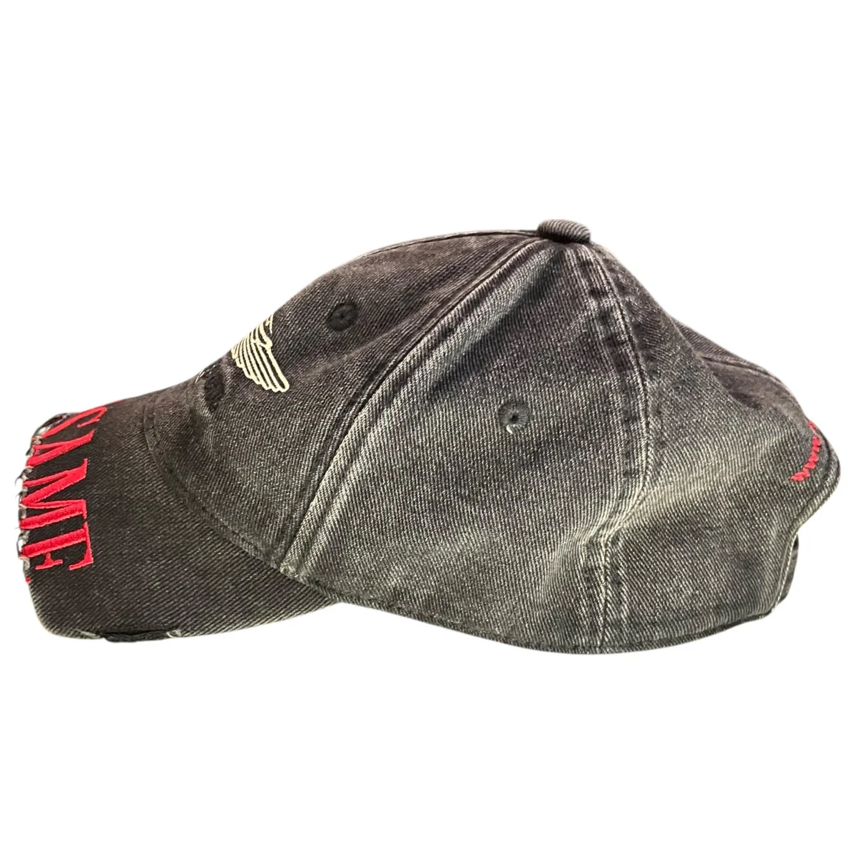 「CUT PEAK BACK CAP」カットピークバックキャップ - Image 3