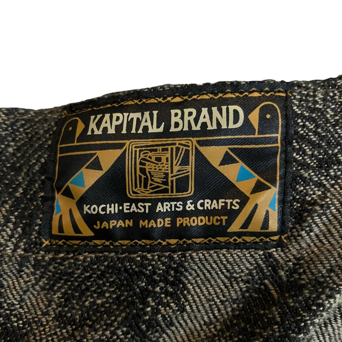 12ozフェザーデニム BOOK BAG - Image 8