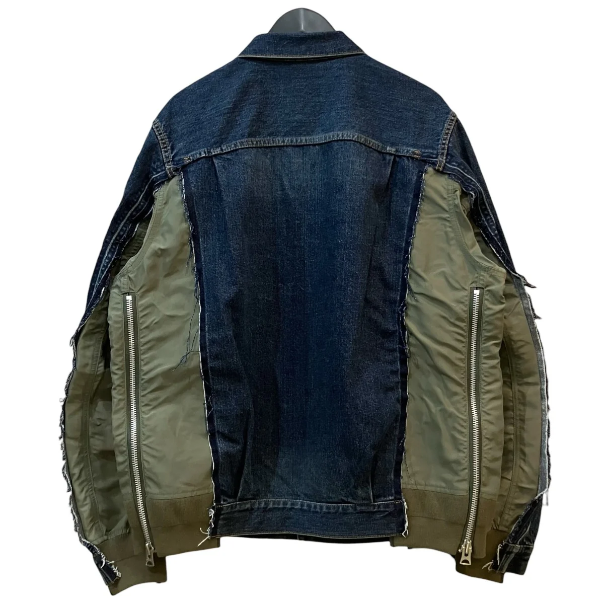 「Denim x Nylon Twill Jacket」ツイールジャケットSCM 303 - Image 2
