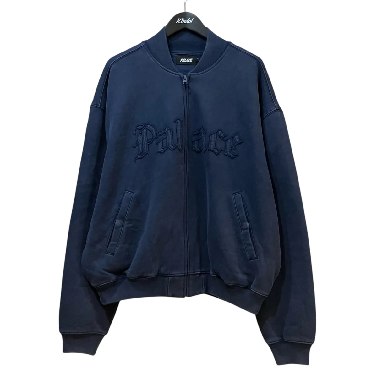 「WING MANBOMBER」ヴィンテージ加工スウェットボンバージャケット