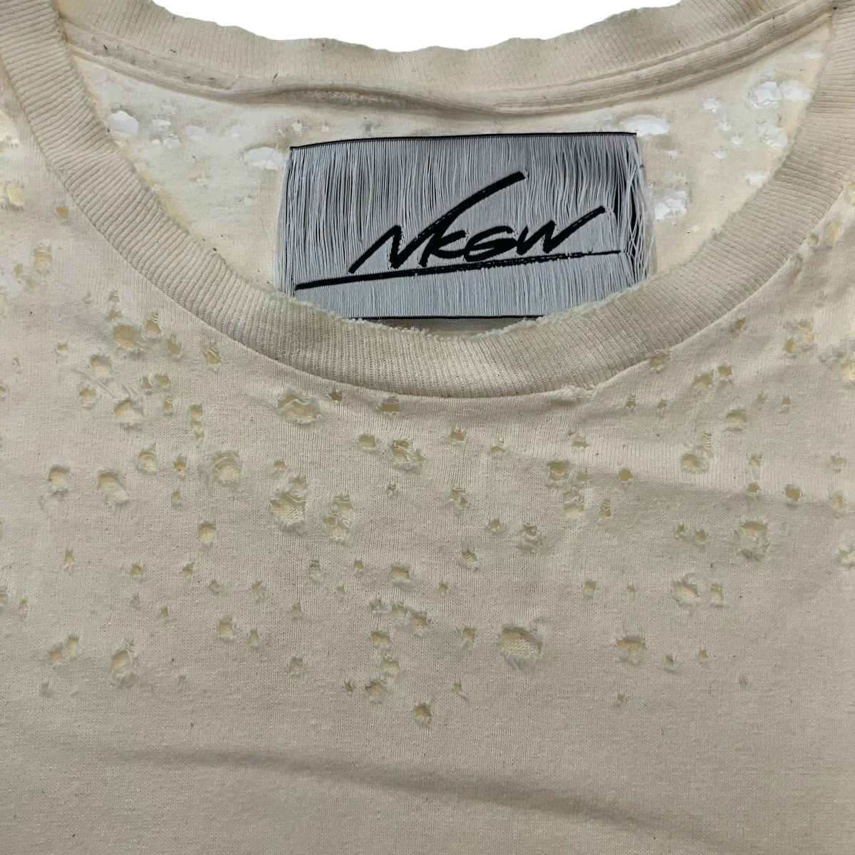 ダメージ加工長袖TシャツNKGW22A012 - Image 7