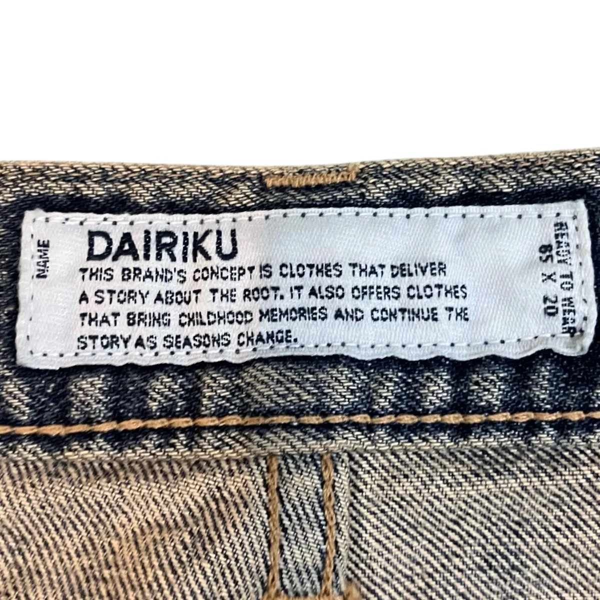 「“Straight“ Vintage Denim Pants」デニムパンツ24AW D 10 - Image 5