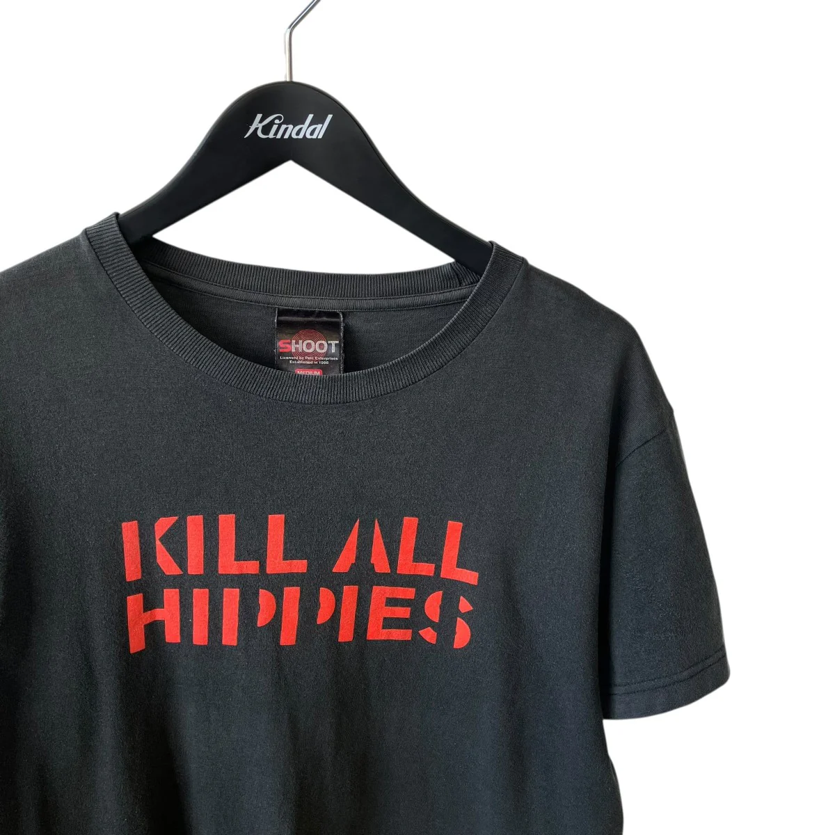 90sKILL ALL HIPPIESTシャツ - Image 3
