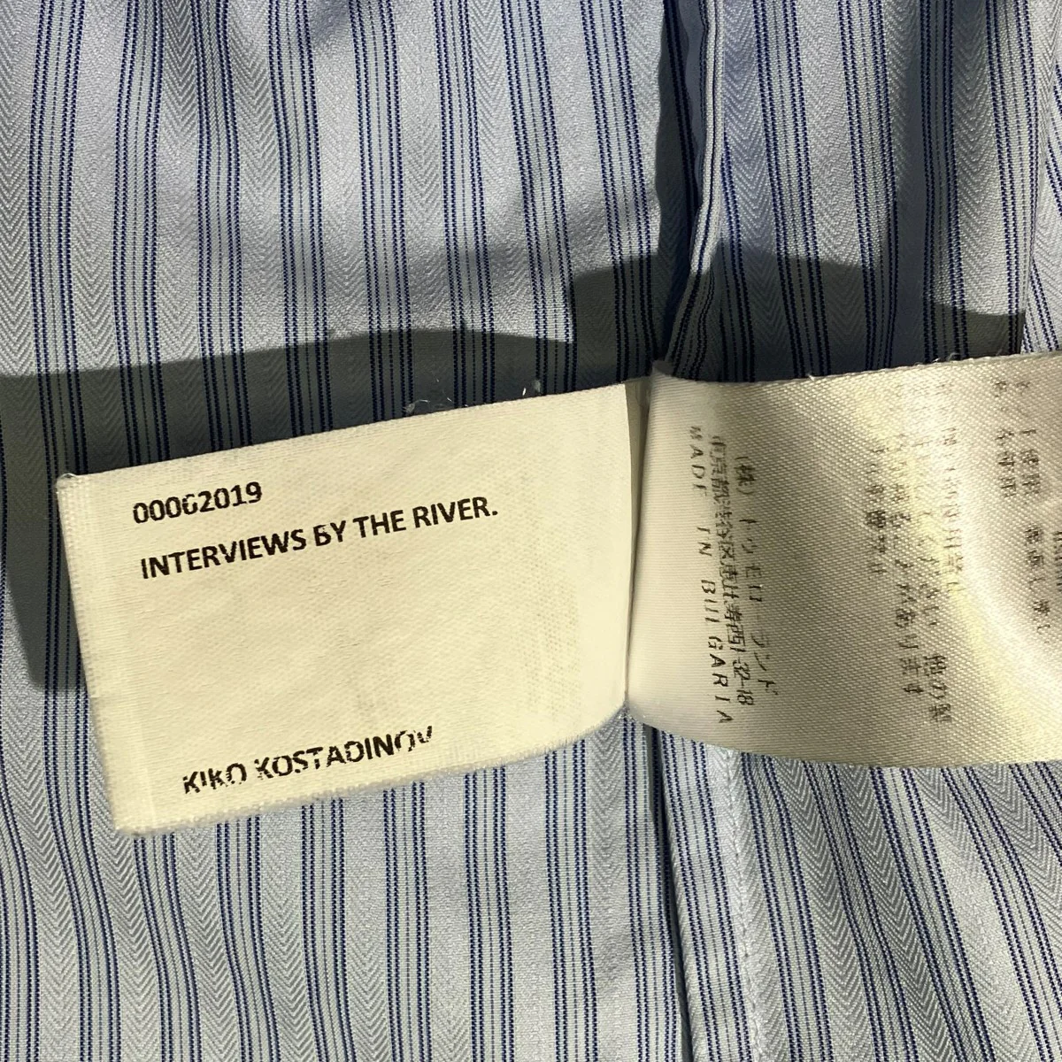 19SSCalcutta Shirtストライプ半袖シャツ - Image 6