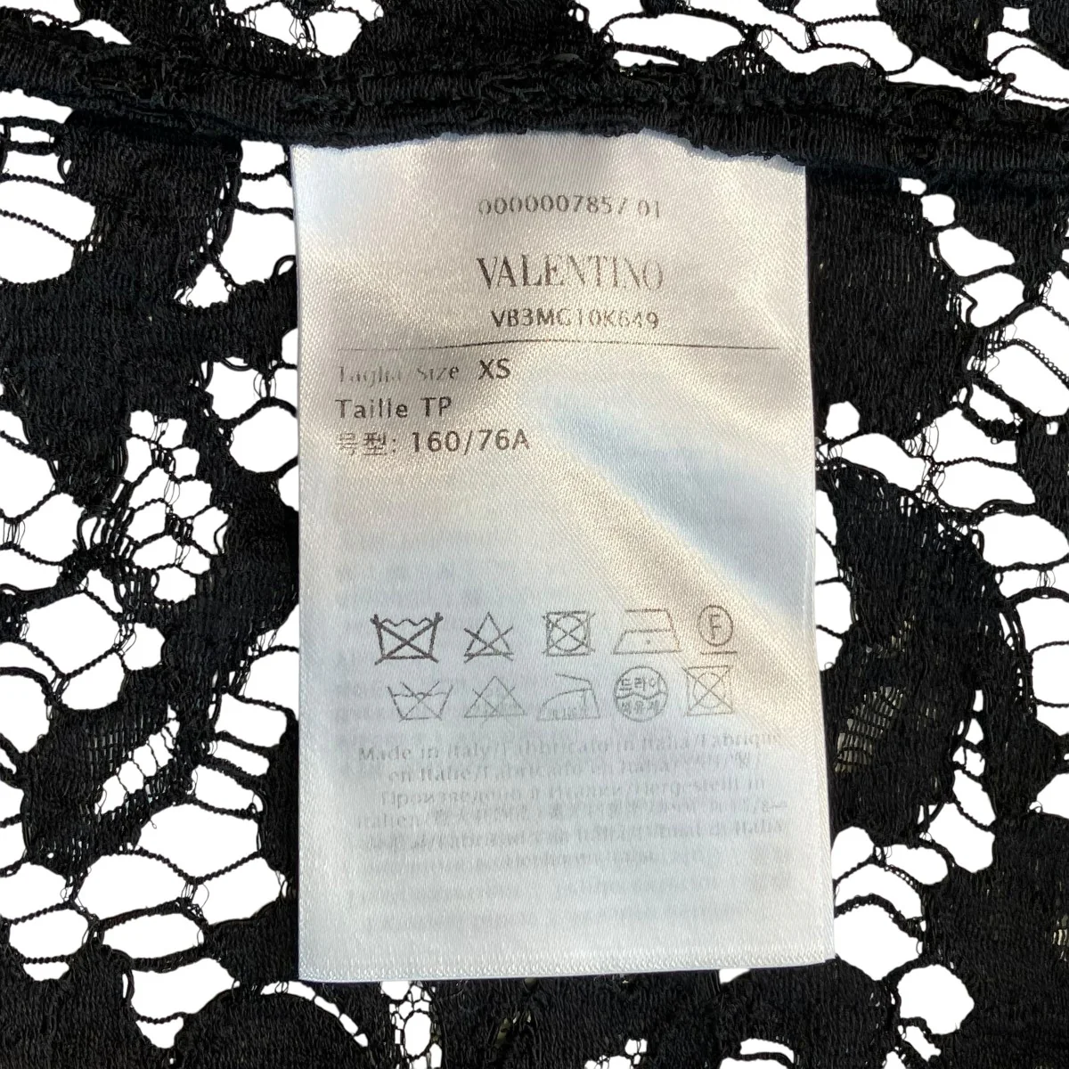VLTNロゴレースカットソーVB3MG10K649 - Image 5