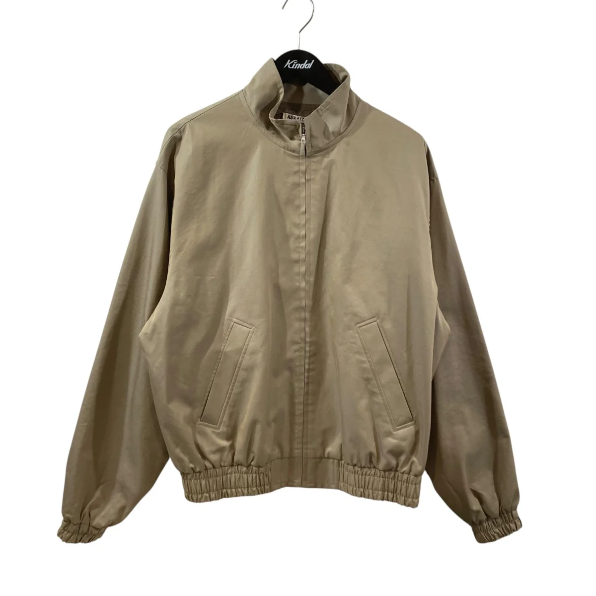 WASHED FINX SILK CHAMBRAY BLOUSON ジップブルゾン A24SB01SB