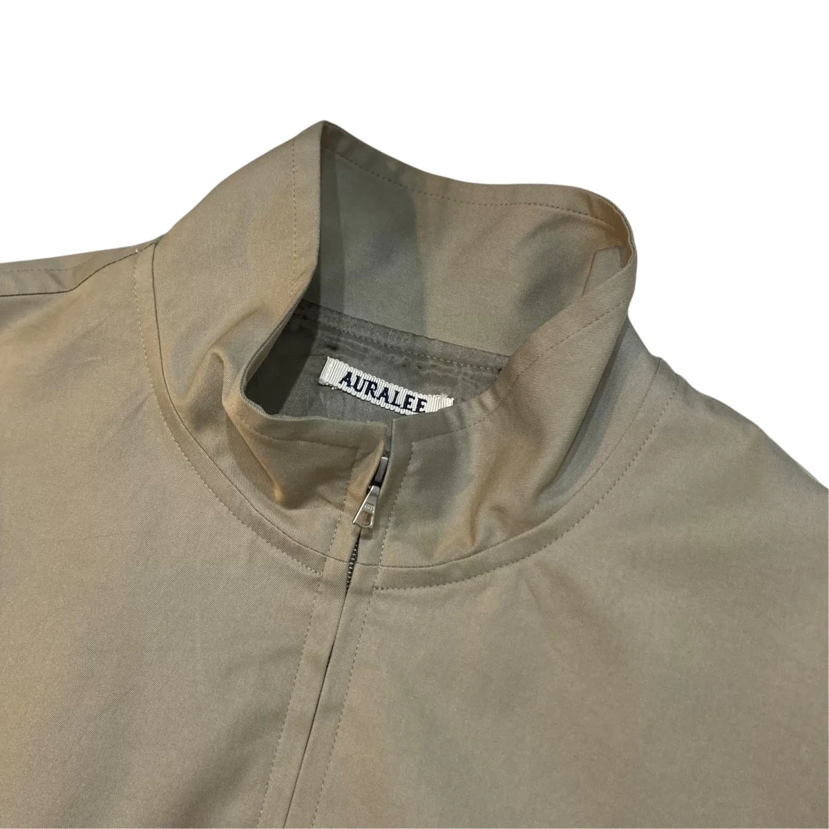 WASHED FINX SILK CHAMBRAY BLOUSON ジップブルゾン A24SB01SB - Image 3