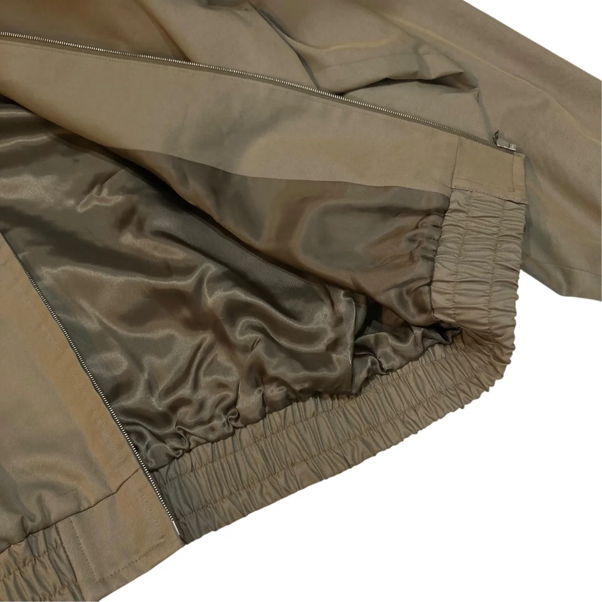 WASHED FINX SILK CHAMBRAY BLOUSON ジップブルゾン A24SB01SB - Image 5