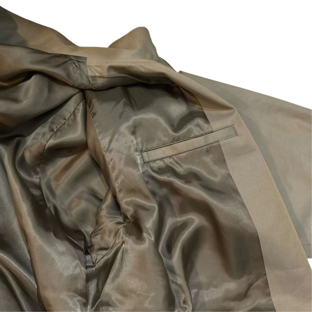 WASHED FINX SILK CHAMBRAY BLOUSON ジップブルゾン A24SB01SB - Image 6