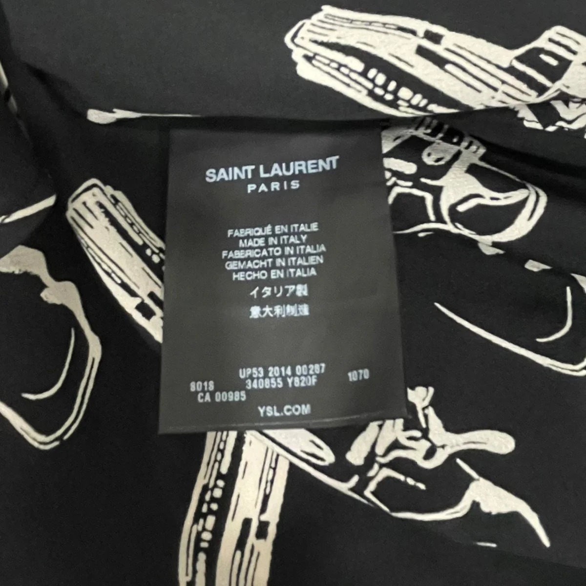 リボルバー柄 エディー期 総柄シャツ 340855 - Image 6