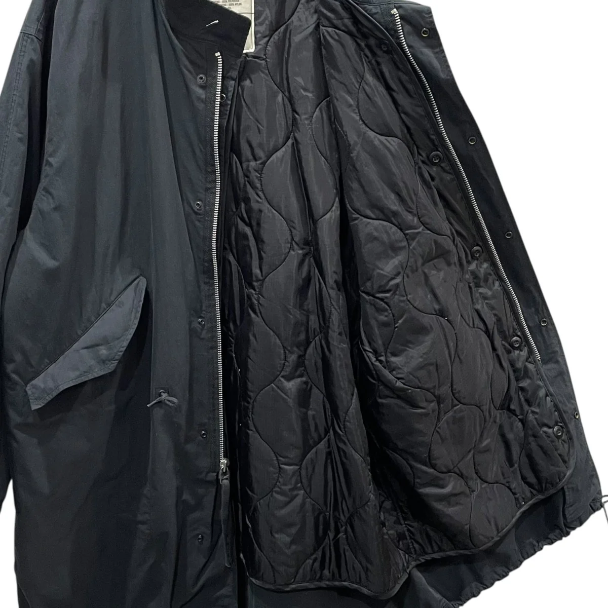 24AW ライナー付きモッズコート U．S． Army M-65 Fishtail Parka PRIMALOFTR Liner Full Set ? Early Model WP1004 - Image 4