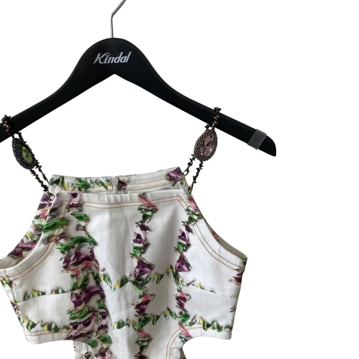 BIJOUX JEWEL STRAP DRESS花柄キャミワンピース - Image 3