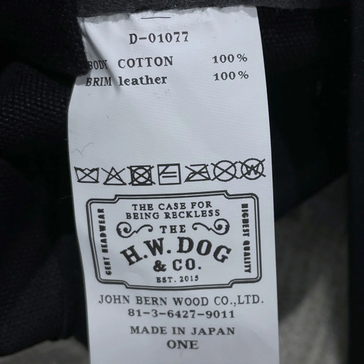 25AW レザーブリム6パネルキャップ MID PROFILE CAP ミッドプロフィールキャップ D-01077 - Image 10