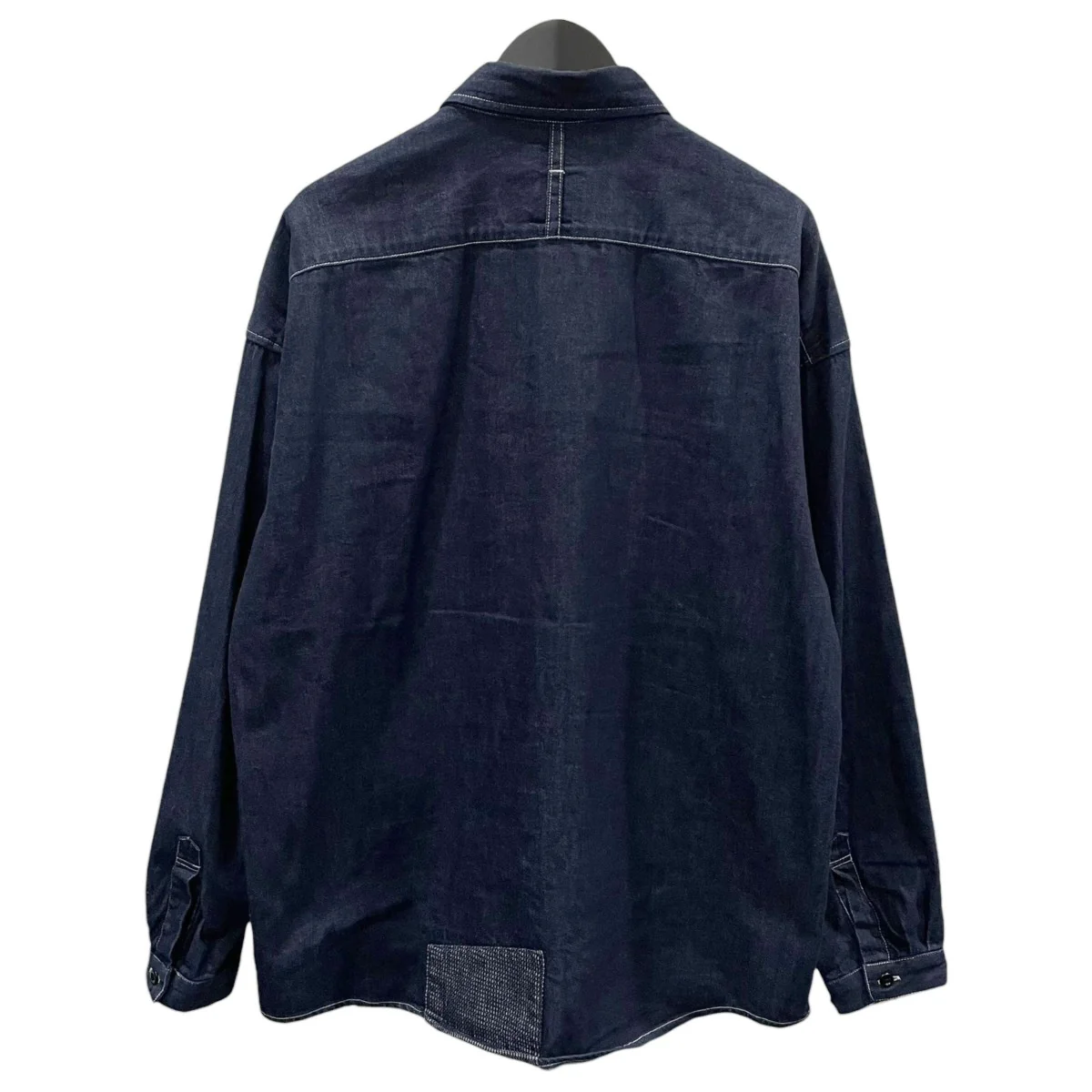 25AW 加工デニムシャツ PATCH DENIM SHIRT RINSE パッチデニムシャツ リンス FA25SH33R - Image 2