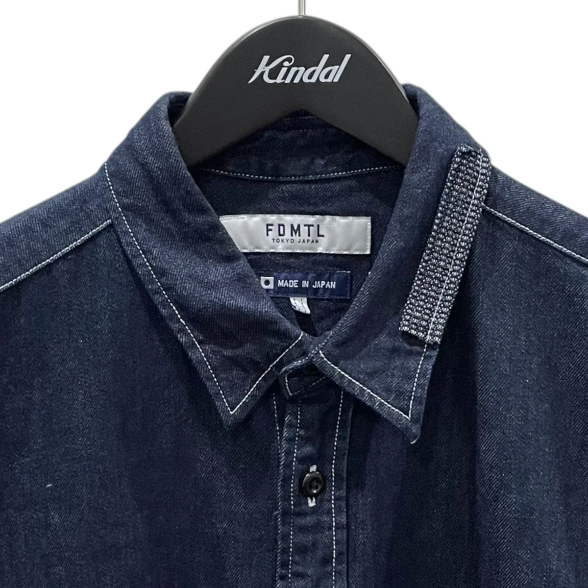 25AW 加工デニムシャツ PATCH DENIM SHIRT RINSE パッチデニムシャツ リンス FA25SH33R - Image 3