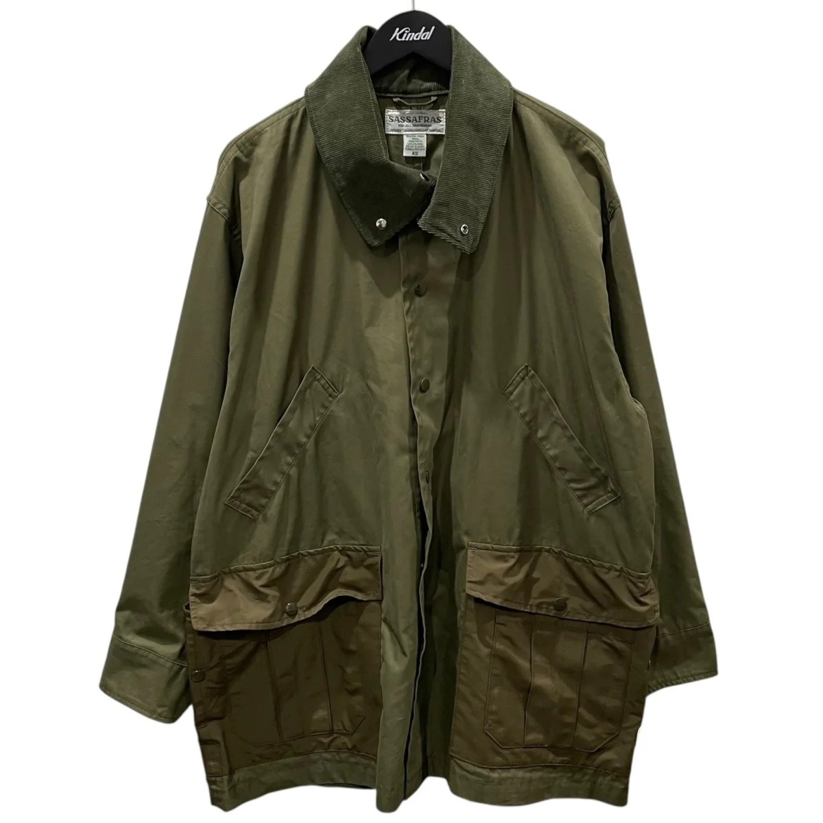 24AW オーバーシルエットハーフコート Botanical Scout Tube Coat ボタニカルスカウトチューブコート SF-242154