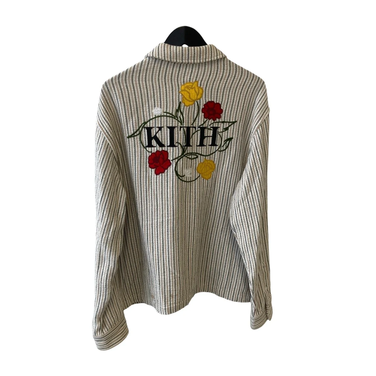 23SSLong-Sleeve Boxy Collared Overshirt長袖シャツKHM031160 - Image 2