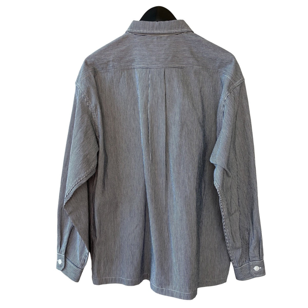 MINE HICKORY STRIPE LS SHIRTストライプ長袖ワークシャツ251WVDS-SHM05 - Image 2