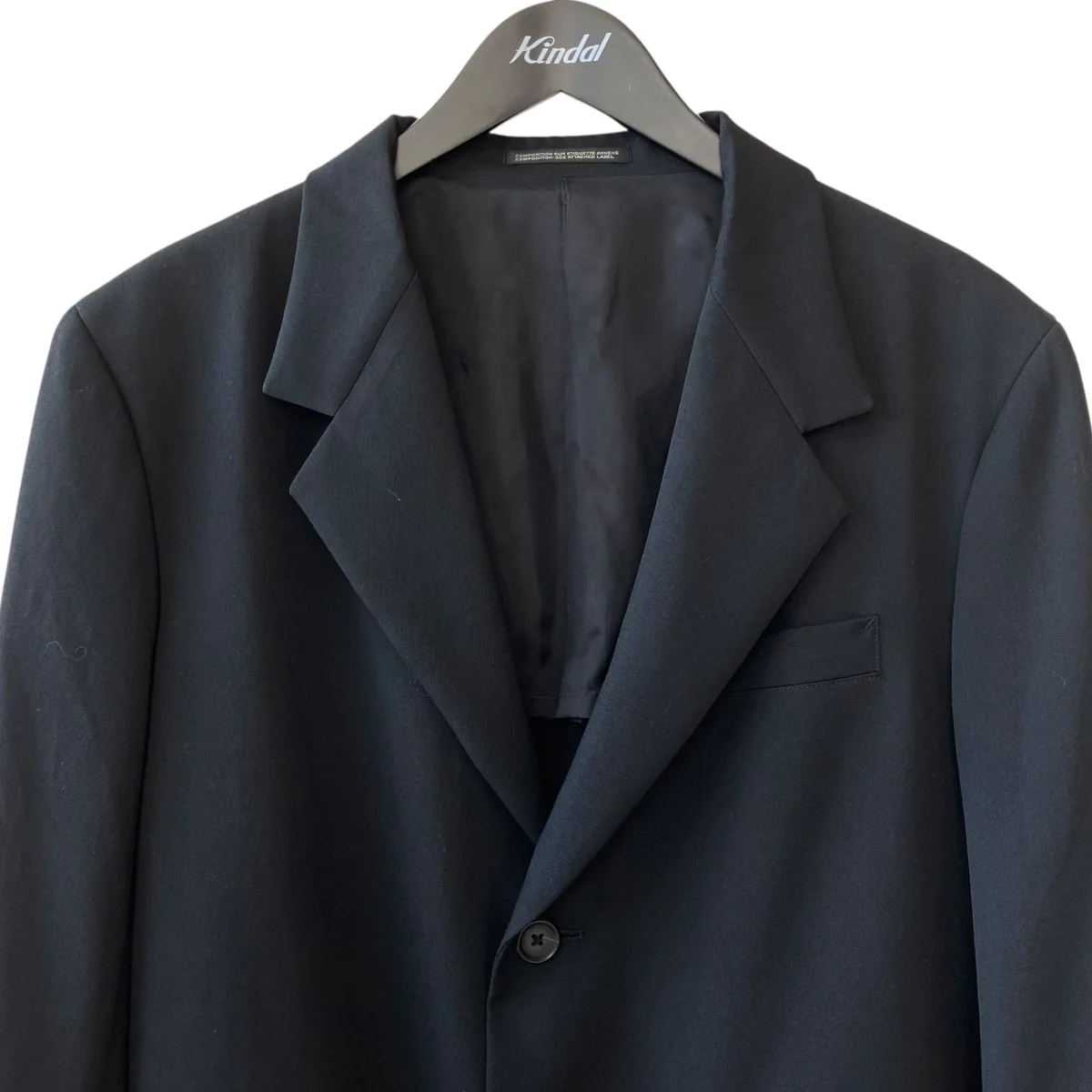 25SSWOOL GABARDINE BACK OPENING JACKETテーラードジャケットHP-J41-100 - Image 3