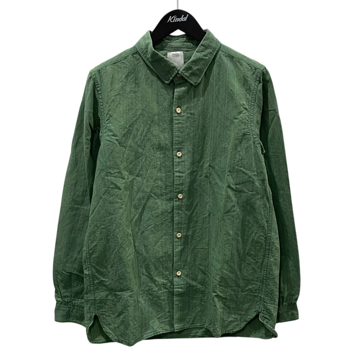 16SS コットンリネンシャツ LONG RIDER SHIRT L／S (COTTON／LINEN) ロングライダーシャツ ロングスリーブ 0116105011017