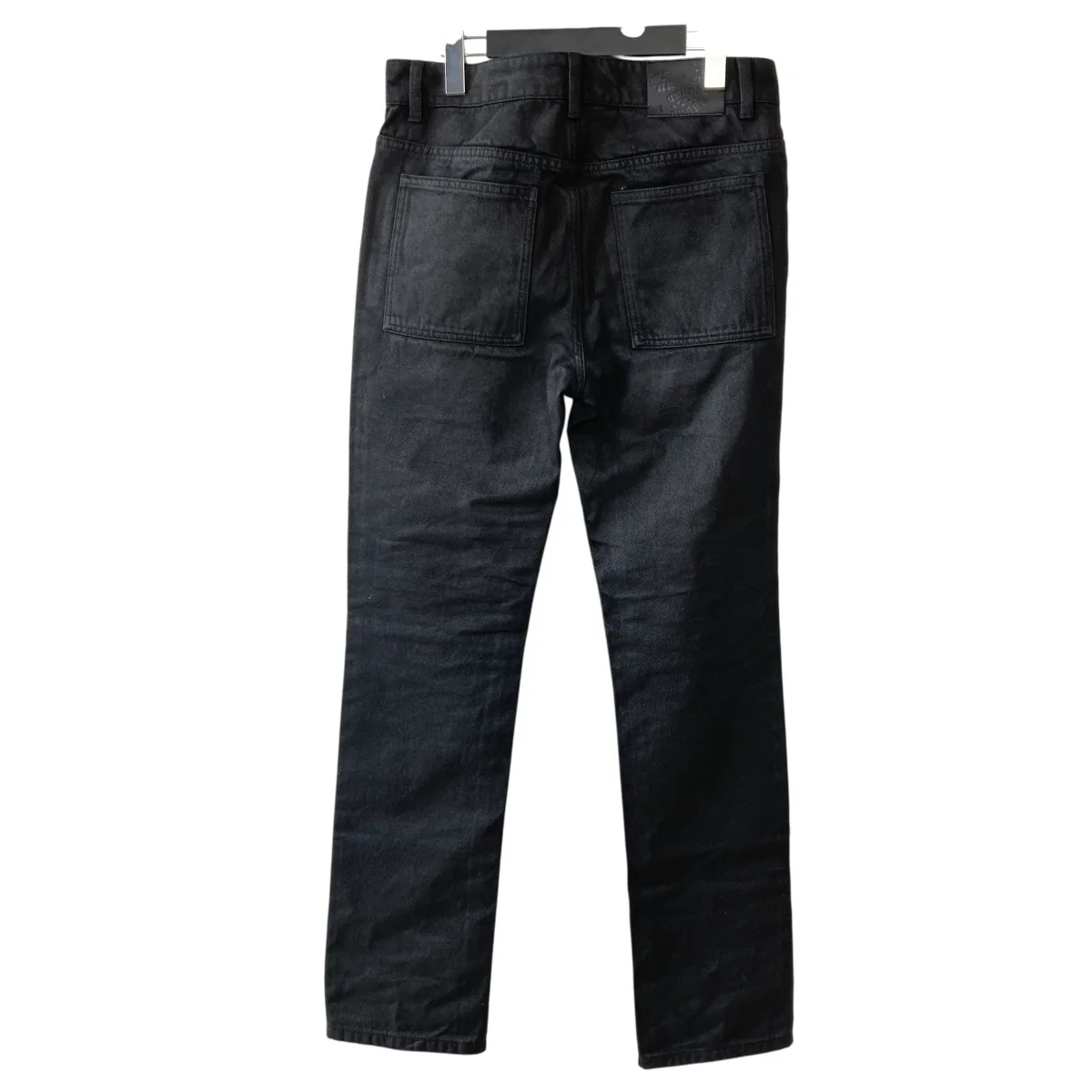 flare pantsコーティングデニムパンツ - Image 2