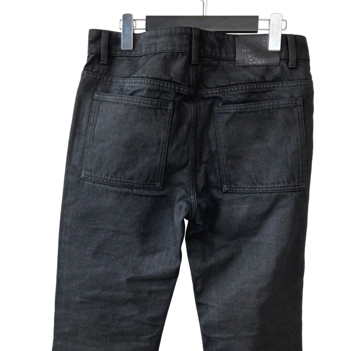 flare pantsコーティングデニムパンツ - Image 5